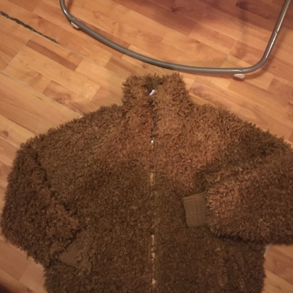 Long Sleeve Zip-Up Sherpa Jacket Wild Fable XL - Picture 2 of 5